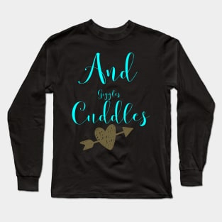 Giggles and Cuddles - Onesies for Babies - Onesie Design Long Sleeve T-Shirt